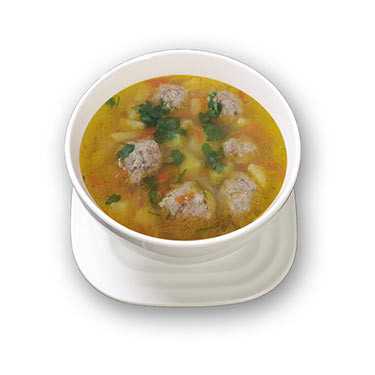 Суп с фрикадельками Restaurant MIRANDI