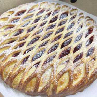 Пирог с лесными ягодами и творожком Пироги Свидальня