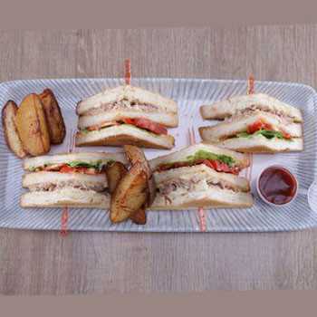 Клаб сэндвич с тунцом Impasto