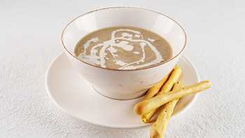 Грибной крем-суп со сливками   _Bibigon