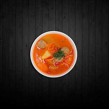 Суп с фрикадельками Restaurant CHENSON