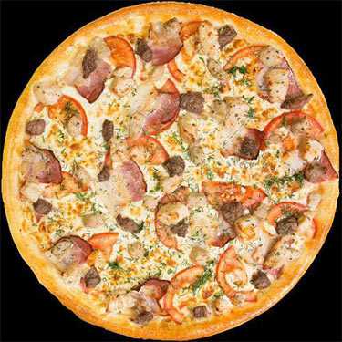 Комбинированная мясная пицца 40 Оборотов Barbeque & Grill
