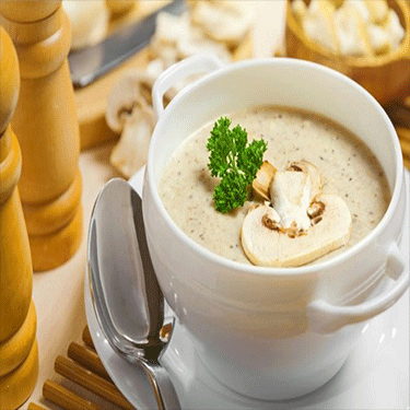 Грибной крем-суп Дикарём - душевное место