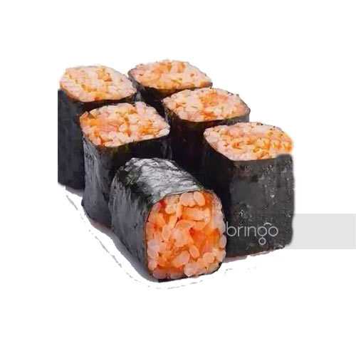 Острый ролл копченым лососем Хочу Sushi