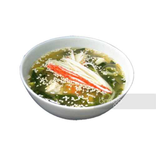 Мисо суп с крабом Хочу Sushi