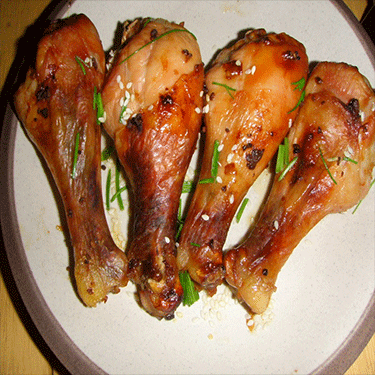 Куриные ножки в тандыре Shohona Oilaviy Restoran