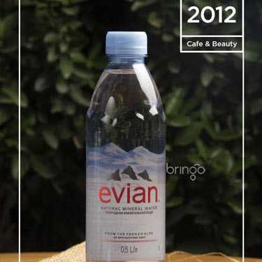 Вода Evian 2012 Café