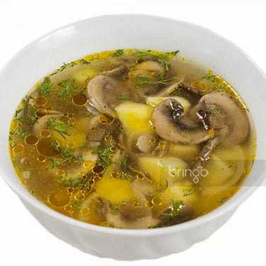 Суп картофельный с грибами Yalla!!! Art-Cafe